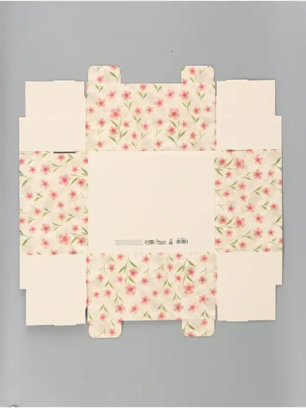 Коробка складная &laquo;Цветы&raquo;, 31 х 25,5 х 16 см