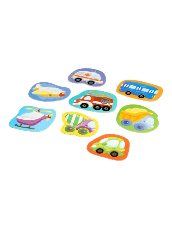 Пазлы-контуры Десятое Королевство &laquo;Транспорт&raquo;, половинки