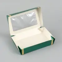 Коробка подарочная складная &laquo;Подарок&raquo;, 20&times;12&times;4 см, с окном