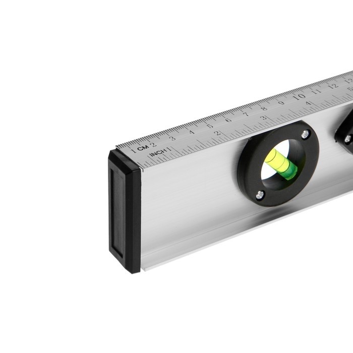 Уровень строительный ЛОМ  Уровень строительный ЛОМ "Рельс", алюминиевый, 300 мм