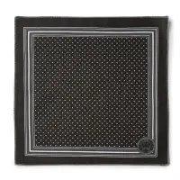 Платки носовые мужские &laquo;Этель&raquo;, 30&times;30 см, набор 12 шт., хлопок 100%, рисунок МИКС, чёрные