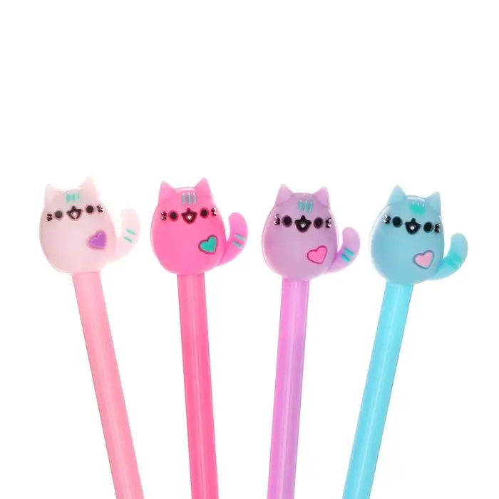 Ручка - прикол Calligrata «Котик», гелевая, МИКС Ручка - прикол Calligrata «Котик», гелевая, МИКС