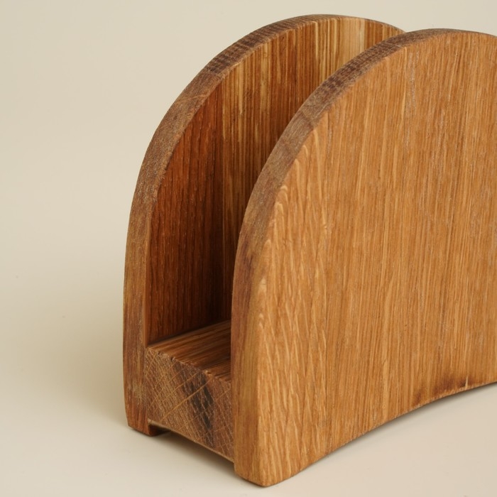 Салфетница из дуба Sima-Land Home, 12×9 см Салфетница из дуба Sima-Land Home, 12×9 см