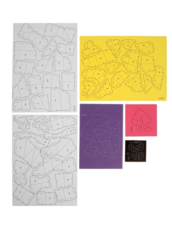 UNICON Полигональный коструктор UNICON Полигональный коструктор "Лошадка", 165 деталей