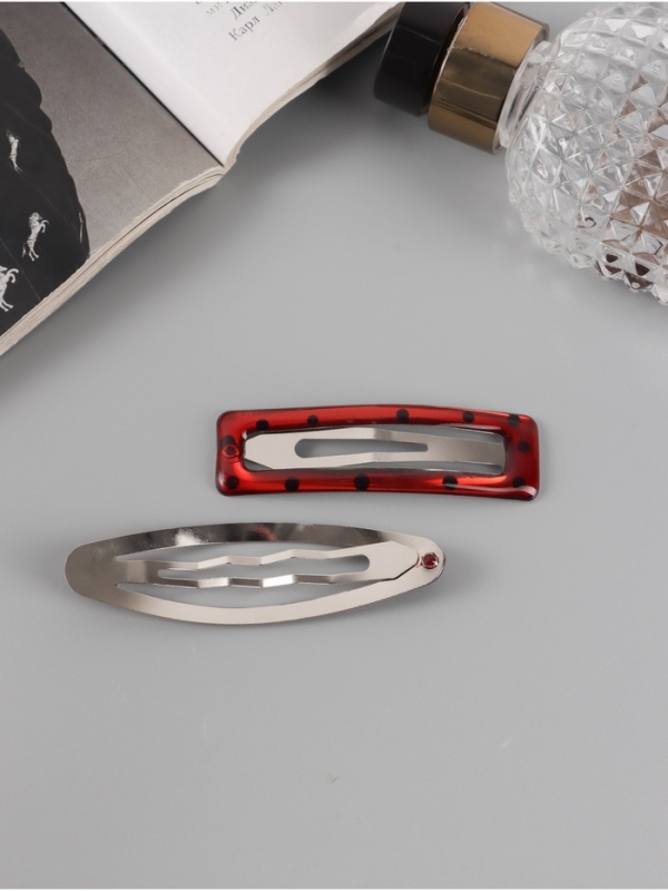 Невидимка для волос Невидимка для волос "Фрида" (набор 4 шт) 8 и 7 см, коричневый