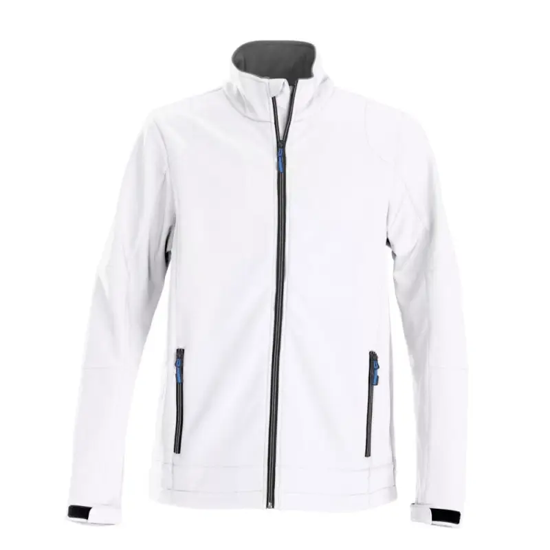 Куртка софтшелл мужская Trial белая, размер S