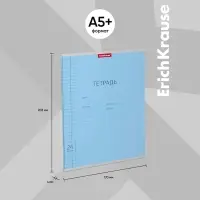Тетрадь 24 листа в клетку, ErichKrause «Классика Visio», обложка мелованный картон, МИКС
