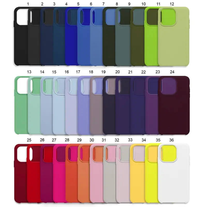 Чехол iPh 15 Pro Max Silicon Сase APL WS (с лого)