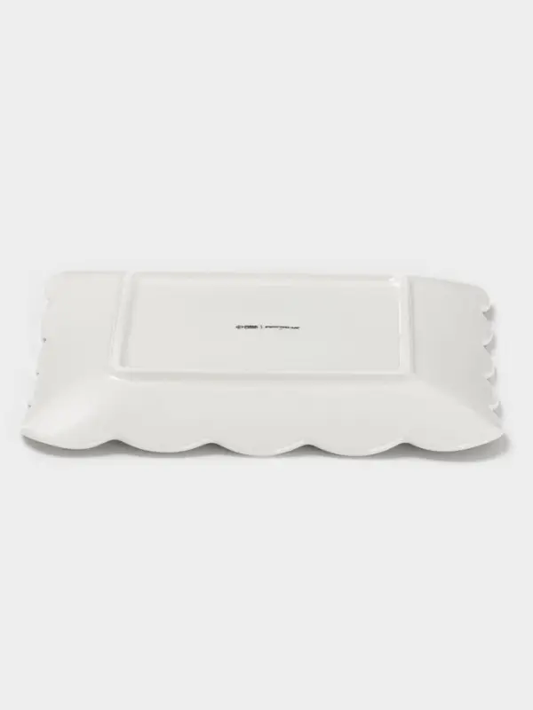 Тарелка квадратная Доляна &laquo;Сьюзен&raquo;, 20&times;20 см, фарфор, белая