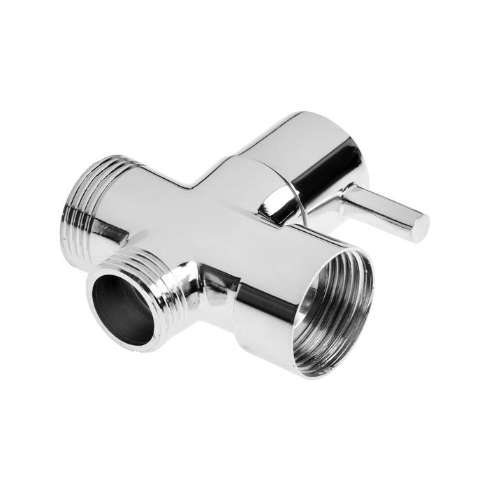 Дивертор ZEIN Z744, для смесителя, корпус латунь, с круглой гайкой, цвет хром Дивертор ZEIN Z744, для смесителя, корпус латунь, с круглой гайкой, цвет хром