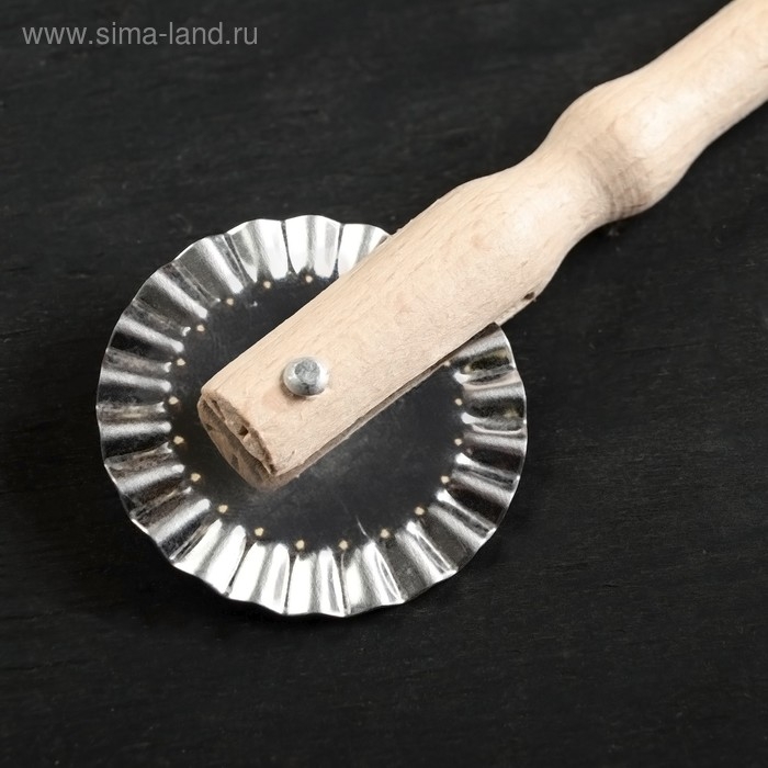 Нож для пиццы, 18 см, деревянная ручка Нож для пиццы, 18 см, деревянная ручка