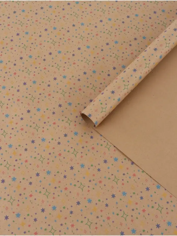 Бумага крафтовая «Искры», 70 ×100 см Бумага крафтовая «Искры», 70 ×100 см