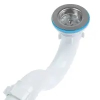 Сифон для душевого поддона ZEIN, 1 1/2&rsquo;&rsquo;*40мм, с гофротрубой 50мм