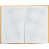 Бизнес-тетрадь А5,80л,7БЦ мат.лам,тон.бл,кл, Attache Bright colours желтый