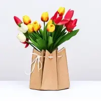 Аквабокс для цветов, 18&times;18 см, крафт