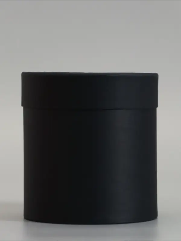 Коробка подарочная, завальцованная &laquo;Чёрная&raquo;, 14&times;14 см