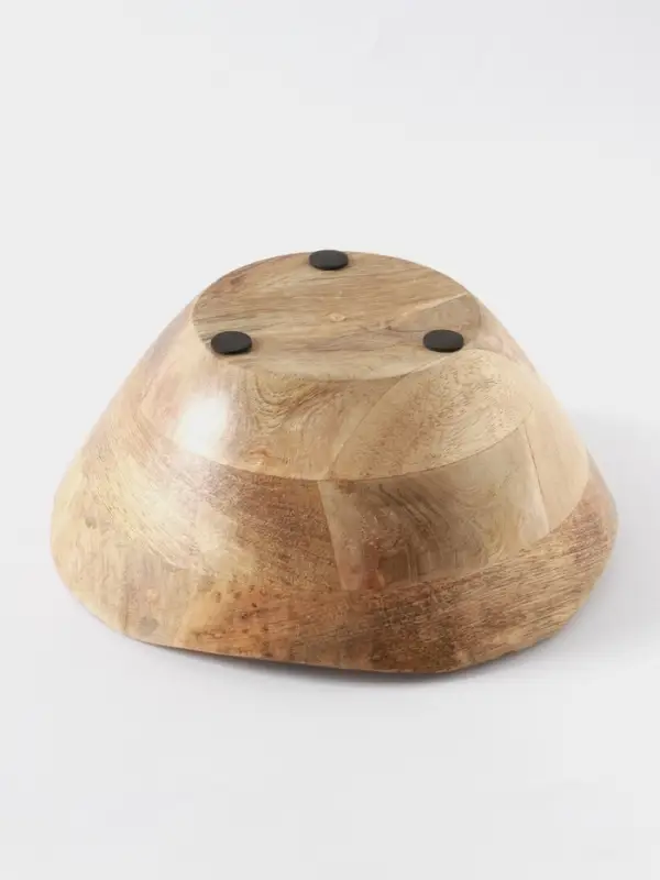 Салатник &laquo;Крабы&raquo;, 23&times;23&times;10.5 см, дерево манго