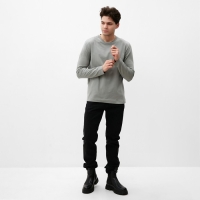 Лонгслив мужской MIST Men's casual размер 54, серый