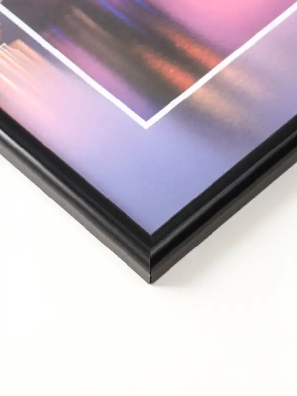 Фоторамка для фото "Vivo" 30х40 см,  набор 3 шт, (пластиковый экран), чёрный