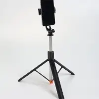 Штатив монопод для телефона 170 см, Bluetooth 4.0, беспроводной, пульт управления, чёрный