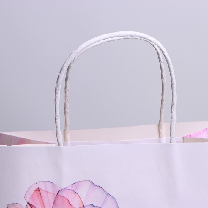 Пакет подарочный крафт, упаковка, «С любовью», 22 х 25 х 12 см Пакет подарочный крафт, упаковка, «С любовью», 22 х 25 х 12 см