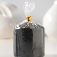 Свеча - цилиндр 6&times;6.5 см, чёрный