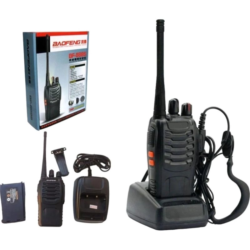 Рация BAOFENG BF-888S (5 Вт) 1500 mAh