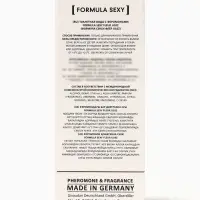 Туалетная вода женская с феромонами Formula Sexy collection Fleur U102, 30 мл