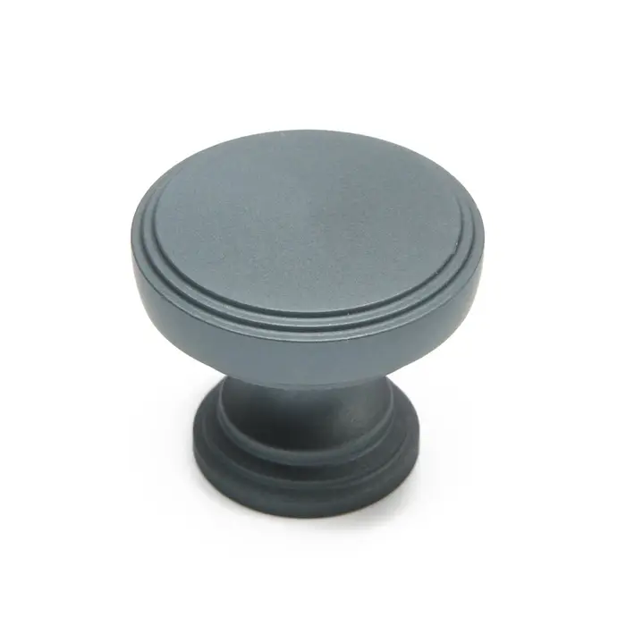 Ручка-кнопка CAPPIO PK322, d=30 мм, цвет графит, 8 шт.