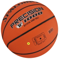 Баскетбольный мяч SPALDING TF-1000 Precision, 77526z, клееный, р. 7, microfiber PU