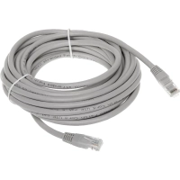 Патч-корд ExeGate FTP-RJ45-RJ45-C5e-10M-GY,cat.5e, 10м, серый <EX272305RUS