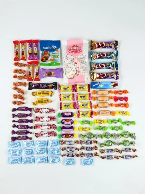 Сладкий детский новогодний подарок «Сладкого нового года», конфеты 1000 г Сладкий детский новогодний подарок «Сладкого нового года», конфеты 1000 г