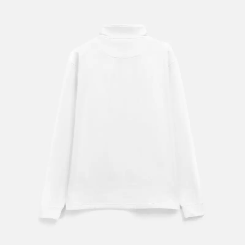 Свитшот на молнии из бифлекса Morfiss, белый, размер XS/S Свитшот на молнии из бифлекса Morfiss, белый, размер XS/S