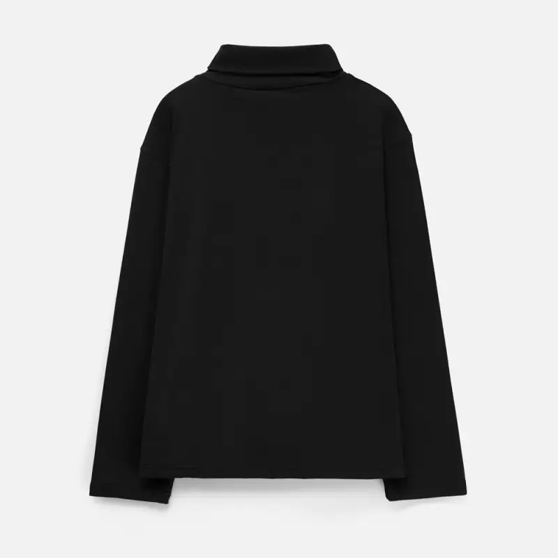 Лонгслив из бифлекса Morfiss, черный, размер XS/S