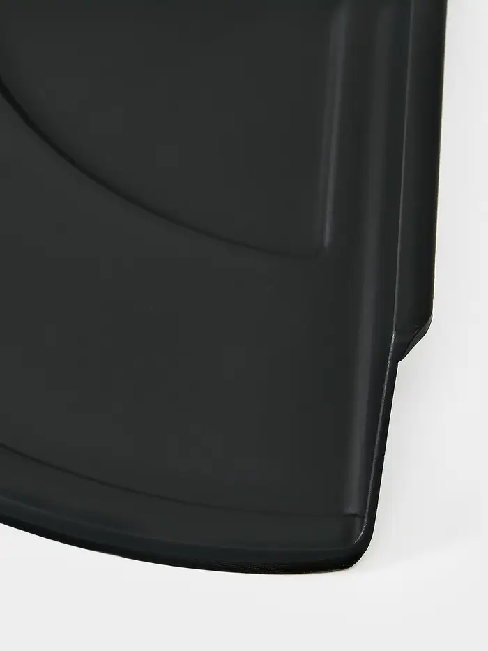 Щетка с совком "Meli", бамбуковая ручка, цвет черный 20х19 см Щетка с совком "Meli", бамбуковая ручка, цвет черный 20х19 см