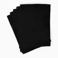 Фетр мягкий 1,3 мм, 20х15 см, черный