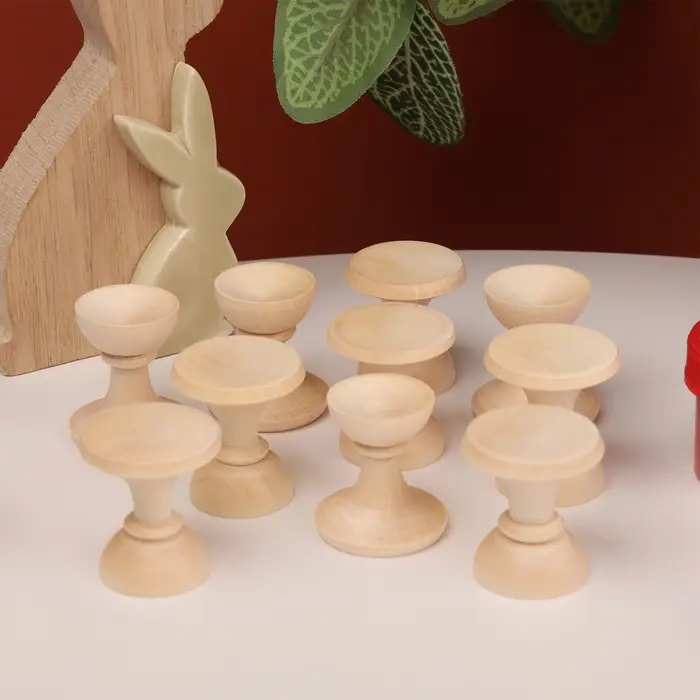 Заготовка для творчества Подставка под яйцо, 3,5 х 3 см Заготовка для творчества Подставка под яйцо, 3,5 х 3 см