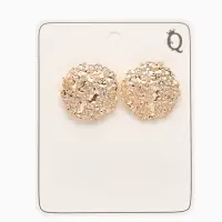 Серьги металл &laquo;Карибы&raquo;, круг, цвет золото