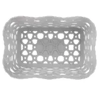 VETTA Корзинка универсальная "Цветы", 15х10х8,5см, пластик, 2 цвета