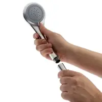 Душевая лейка 3 режима со шлангом, держатель, крепеж в комплекте.