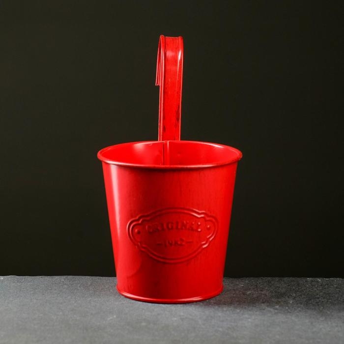 Кашпо подвесное «Ведерко Улла», 10×18 см, МИКС Кашпо подвесное «Ведерко Улла», 10×18 см, МИКС