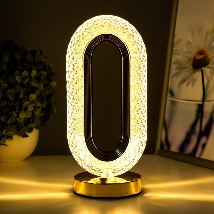 Настольная лампа  Настольная лампа "Ренди" LED 4,5Вт USB 12х10х26 см