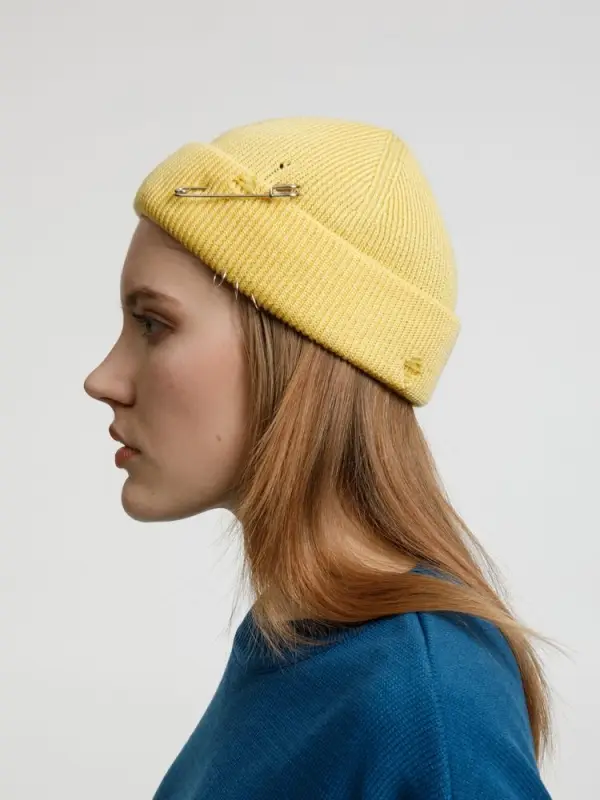 Шапка Pricker, желтая (попкорн)