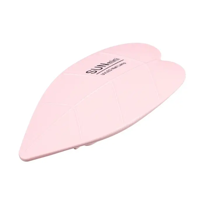 Лампа для маникюра LUF-09, UV/LED, 6 диодов, 6 Вт, USB, розовая