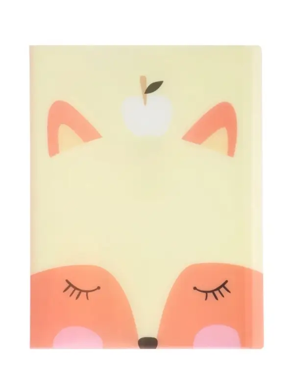 Папка формат А4, с 40 прозрачными файлами &laquo;Зверята&raquo;, МИКС