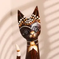 Сувенир дерево "Кошка" 60 см