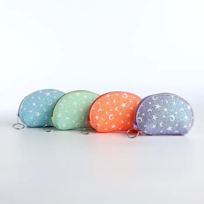 Кошелёк &laquo;Звёзды&raquo;, монетница, на молнии, Выбражулька, МИКС