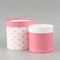 Набор шляпных коробок 2 в 1 &laquo;Сердце&raquo;, 12&times;12 см, 15&times;15 см