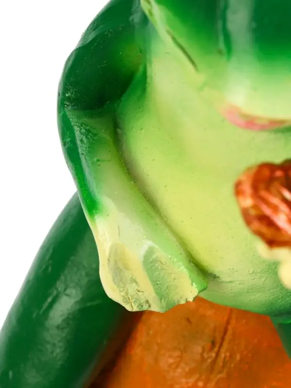 Садовая фигура из полистоуна &laquo;Лягушка с бабочкой&raquo;, 39&times;14&times;14 см