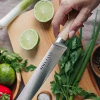 Нож кухонный разделочный SL Home &laquo;Калабрия&raquo;, нержавеющая сталь, 20.5 см, бежевый